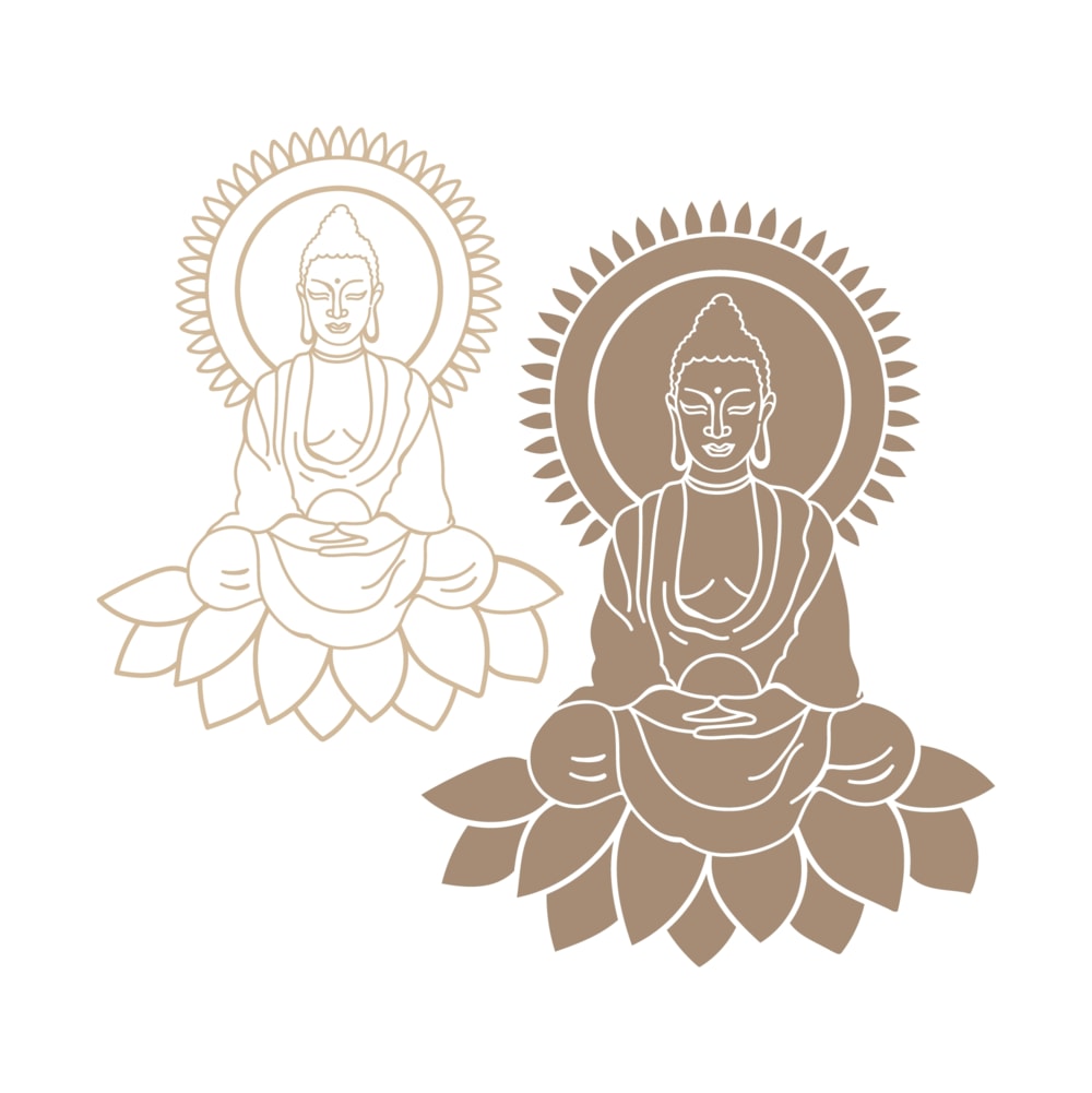 Buddha DXF File