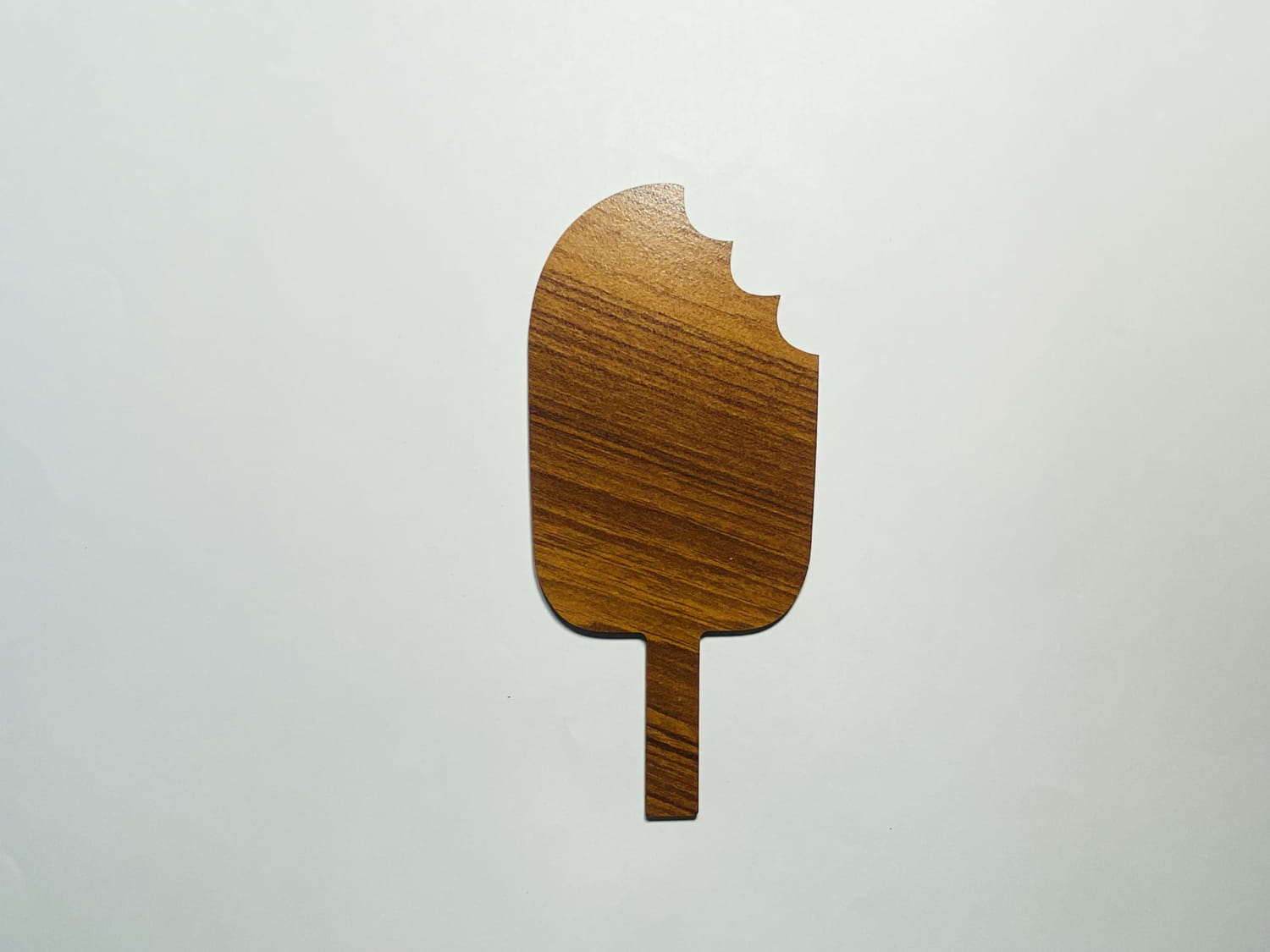Laser Cut Unfinished Wood Popsicle Ice Cream Cutout Shape Free Vector