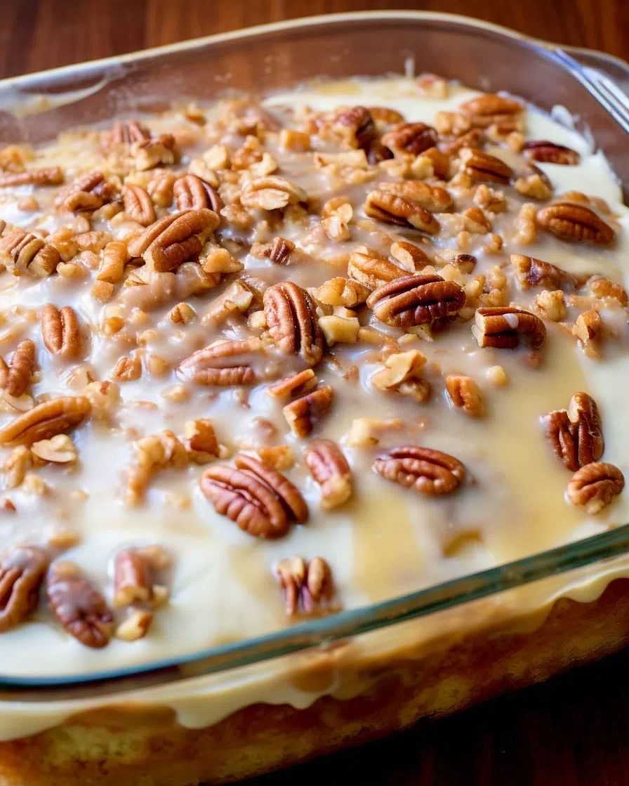 Pecan Praline Cake